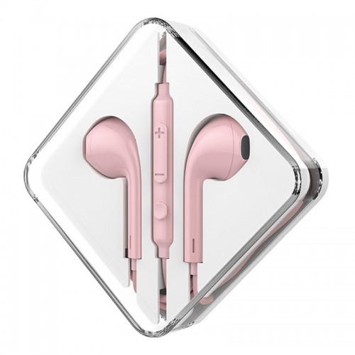 Стерео Наушники Hoco M55 (3.5mm/1.2m) Pink