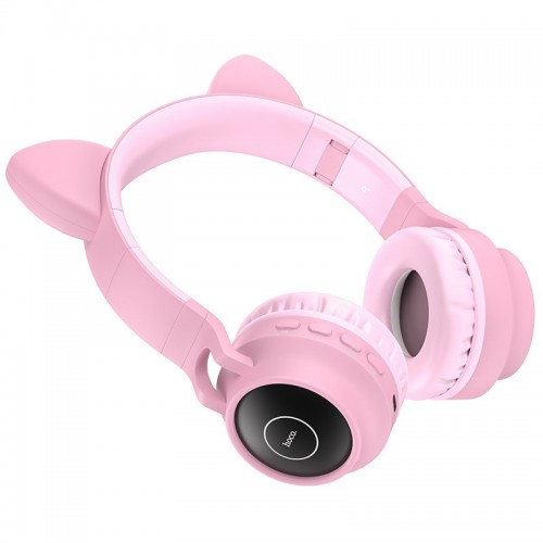 Накладні бездротові навушники Hoco W27 Pink