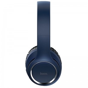 Накладні бездротові навушники Hoco W28 Blue