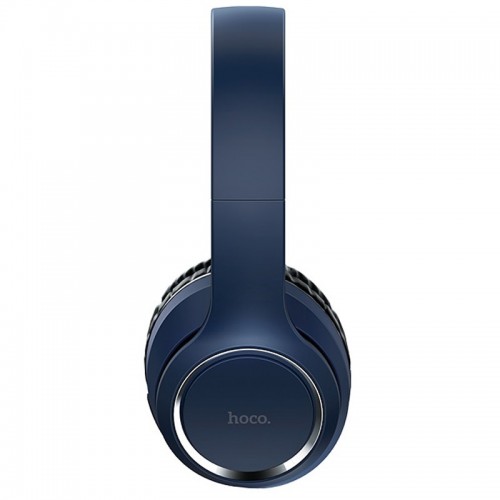 Накладні бездротові навушники Hoco W28 Blue