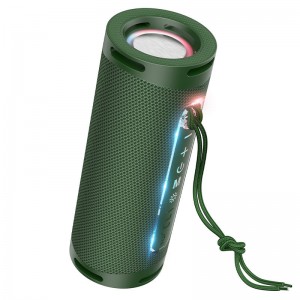 Bluetooth Колонка Hoco HC9 Dazzling pulse sports Green