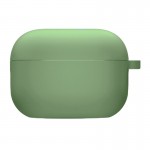 Силіконовий футляр з мікрофіброю для навушників Airpods 3 Mint