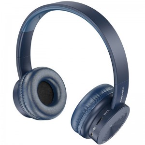 Накладные беспроводные наушники BOROFONE BO11 Blue