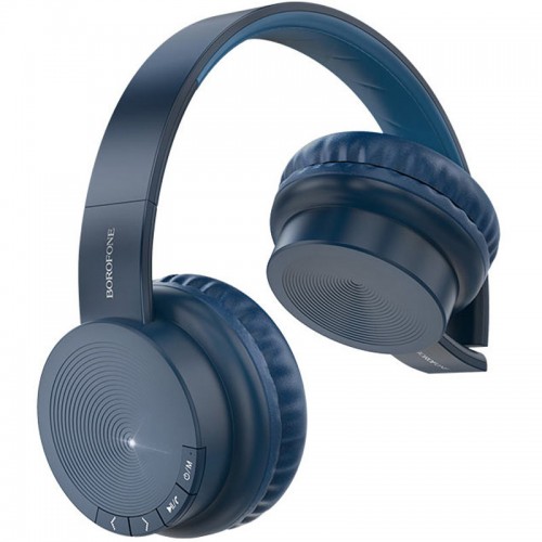 Накладные беспроводные наушники BOROFONE BO11 Blue