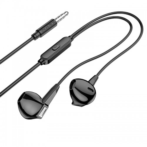 Навушники Borofone BM68 (3.5mm/1.2m) Black