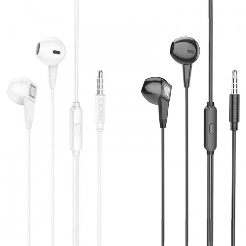 Навушники Borofone BM68 (3.5mm/1.2m) Black