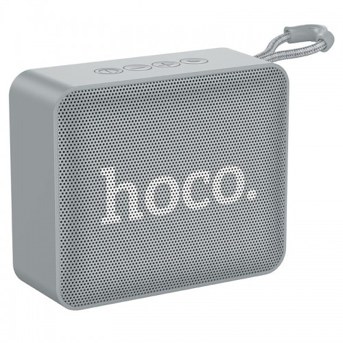 Bluetooth Колонка Hoco BS51 Gold brick sports Grey