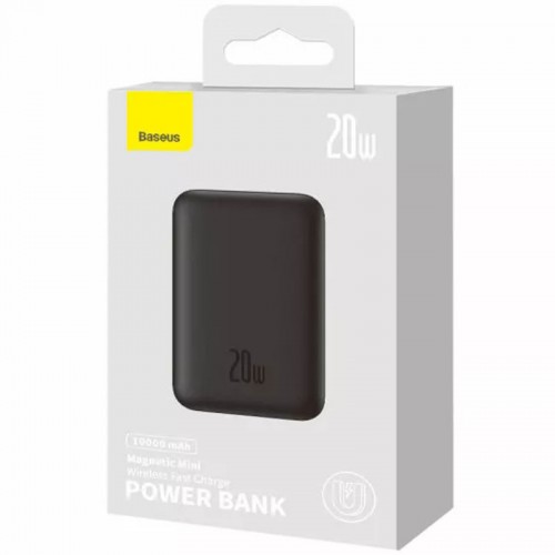 Power Bank Baseus Magnetic Mini 20W c БЗУ 10000 mAh (PPCX070001) Black