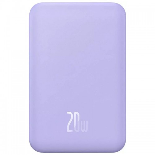 Power Bank Baseus Magnetic Mini OS 20W c БЗУ 10000 mAh (PPCX110105) Purple