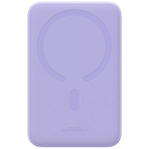 Power Bank Baseus Magnetic Mini OS 20W c БЗУ 10000 mAh (PPCX110105) Purple