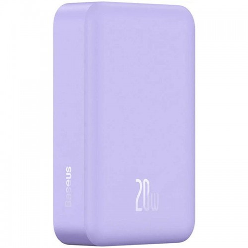 Power Bank Baseus Magnetic Mini OS 20W c БЗУ 10000 mAh (PPCX110105) Purple