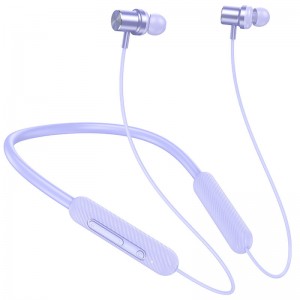 Наушники Bluetooth Hoco ES70 Armour neck-mounted Purple