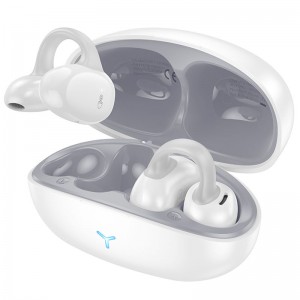 Беспроводные TWS наушники Hoco EW57 Auspicious clip-on White