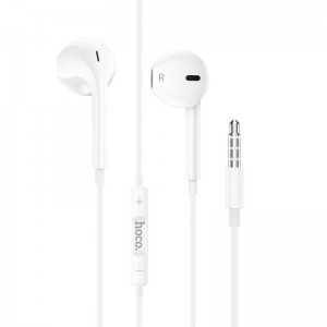 Стерео наушники Hoco M101 (3.5mm/1.2m) White