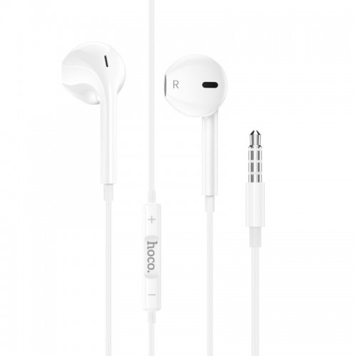 Стерео наушники Hoco M101 (3.5mm/1.2m) White