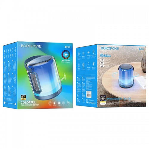 Bluetooth Колонка Borofone BR30 Auspicious colorful sports Blue