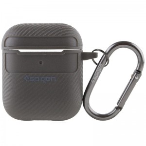 Футляр SGP Shockproof для наушников Airpods 1/2 Grey