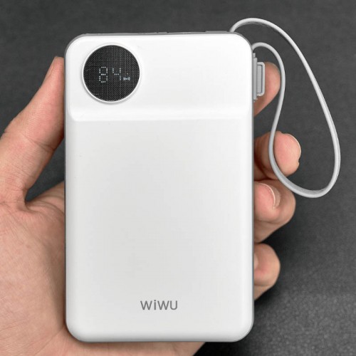 Power Bank WIWU Wi-P007 2 in 1 з БЗП 10000 mAh Grey