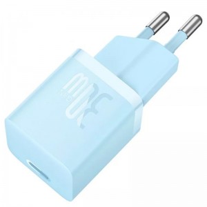СЗУ Baseus GaN5 Fast Charger (mini) 1C 30W (CCGN070) Blue