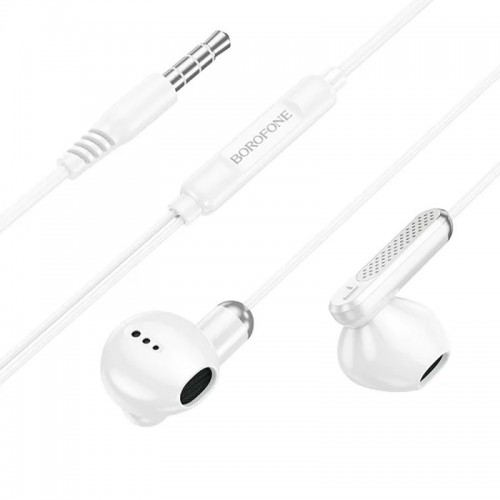 Навушники Borofone BM89 Surpass universal (3.5mm/1.2m) White