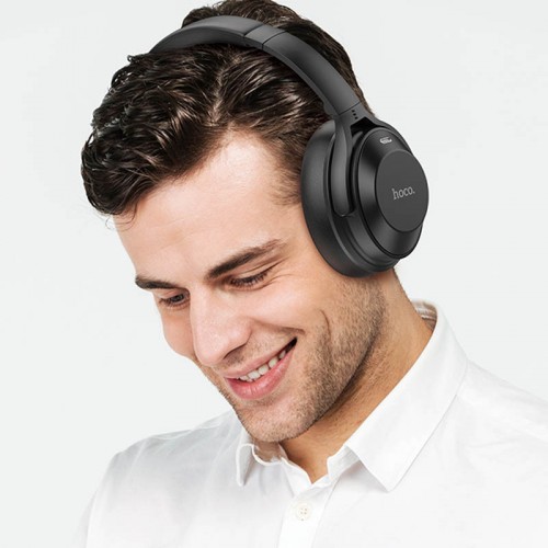 Накладные беспроводные наушники Hoco W37 Sound Active Noise Reduction Black