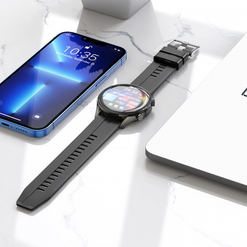Смарт-часы Hoco Smart Watch Y7 Pro Black
