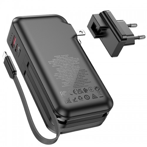 Power Bank Hoco J126 Travel 22.5W+PD20W 10000 mAh Black