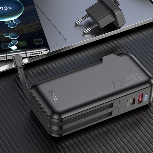 Power Bank Hoco J126 Travel 22.5W+PD20W 10000 mAh Black
