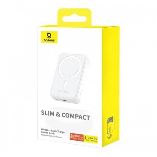 Power Bank Baseus Magnetic Mini Air 20W c БЗУ 10000 mAh P10059001313 Stellar White