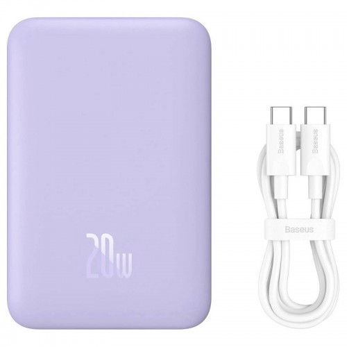 Power Bank Baseus Magnetic Mini Air 20W c БЗУ 10000 mAh P10059001313 Nebula Purple