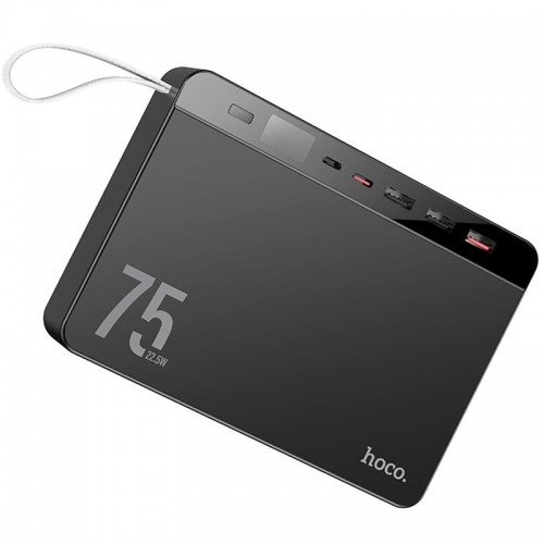 Power Bank Hoco J94 Overlord 22.5W 75000 mAh Black