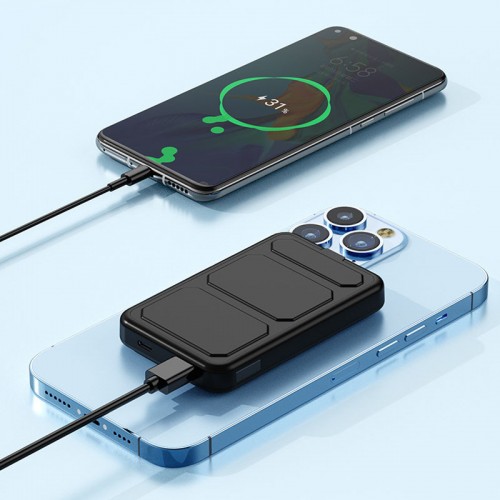 Power Bank JJT-A27-1 PD20W+QC 22.5W с БЗУ 10000 mAh Black