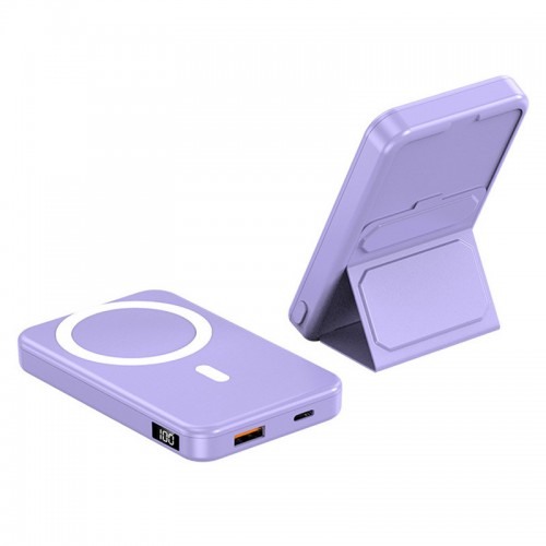 Power Bank JJT-A27-1 PD20W+QC 22.5W с БЗУ 10000 mAh Purple