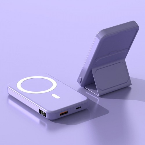 Power Bank JJT-A27-1 PD20W+QC 22.5W с БЗУ 10000 mAh Purple