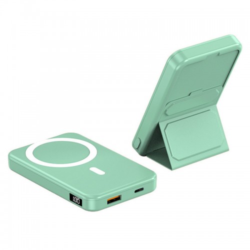 Power Bank JJT-A27-1 PD20W+QC 22.5W с БЗУ 10000 mAh Green