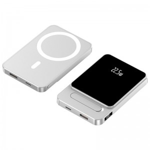 Power Bank JJT-A77 PD20W+QC 22.5W с БЗУ 10000 mAh Silver