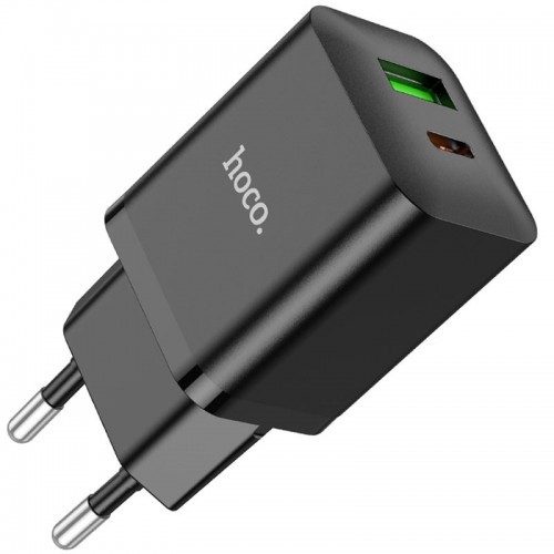 СЗУ Hoco N28 Founder 20W Type-C + USB Black