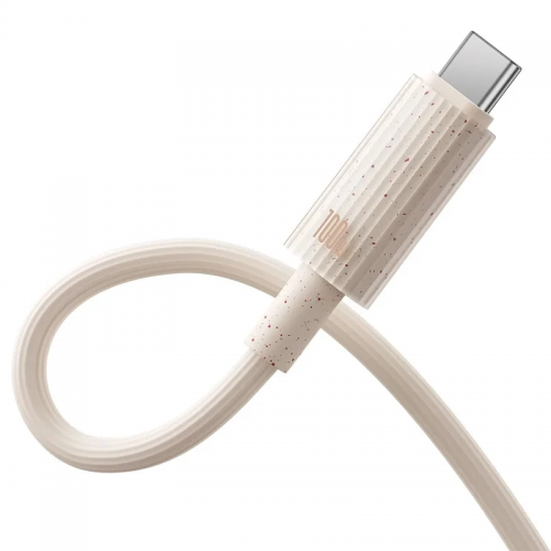 Дата кабель Baseus Habitat Series Fast Charging USB to Type-C 100W (1m) (P10360203421) Wheat Pink