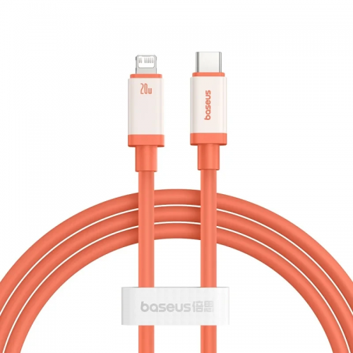 Дата кабель Baseus 0°C Series Fast Charging Type-C to Lightning 20W (1m) (P10368802731) Canyon Coral