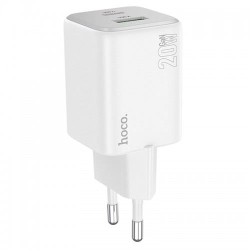 СЗУ Hoco N41 Almighty PD20W+QC3.0 White
