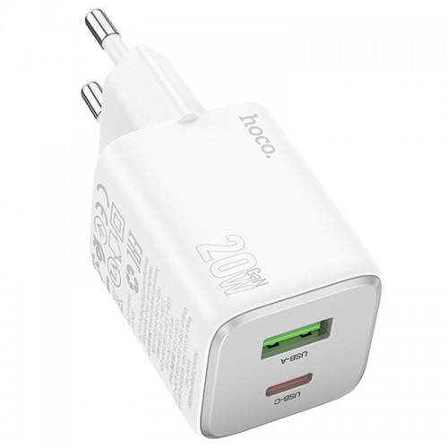СЗУ Hoco N41 Almighty PD20W+QC3.0 White