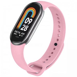 Силиконовый ремешок для Xiaomi Mi Band 8/9 Light Pink