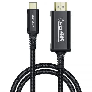 Дата кабель Acefast C1-10 USB-C to HDTV (1.8m) Black