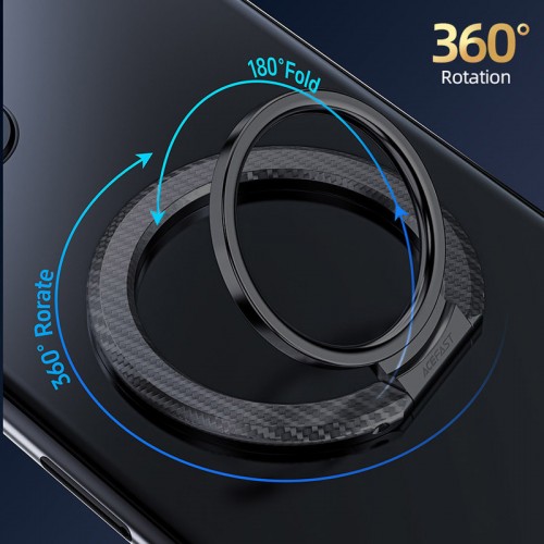 Держатель кольцо Acefast P1 Magnetic Ring Phone Holder Black