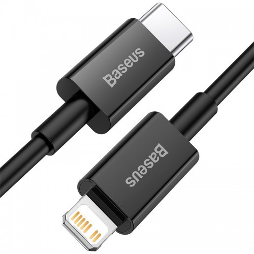 Дата кабель Baseus Superior Series Fast Charging Type-C to Lightning PD 20W (1m) (CATLYS-A) Black