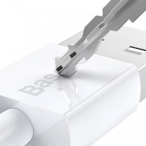 Дата кабель Baseus Superior Series Fast Charging MicroUSB Cable 2A (1m) (CAMYS) White