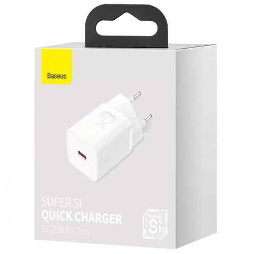 СЗУ Baseus Super Si Quick Charger 1C 25W (CCSP) White
