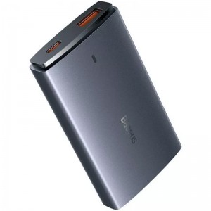 МЗП Baseus GaN5 Pro Ultra-Slim 65W Type-C+USB + Type-C to Type-C 100W (1m) (CCGP15011) Grey