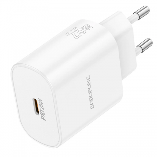 МЗП Borofone BA82A Platinum PD25W (1USB-C) White