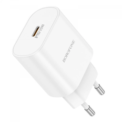 МЗП Borofone BA82A Platinum PD25W (1USB-C) White